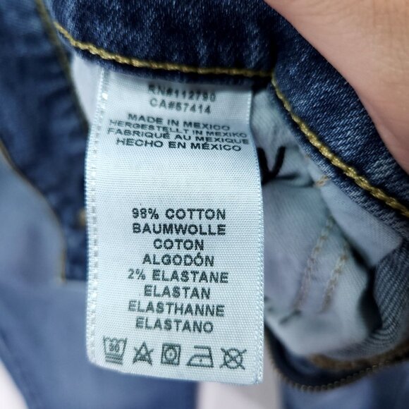 True Religion Ricky Relaxed Straight Denim Jeans Mens Size 42X32 - Picture 8 of 15